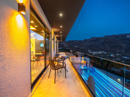  gece  -  Kasım
  | Kalkan İslamlar Lüks Villa (4 Kişilik, Deniz Manzaralı, Sinema Odalı, Çocuk Havuzlu)